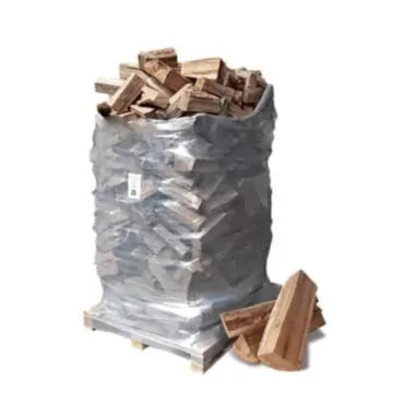 Palivové dřevo – 30 cm – balík 2 m³ na paletě. Vysoce výkonné dřevo, připravené k spalování, sušené v peci.
