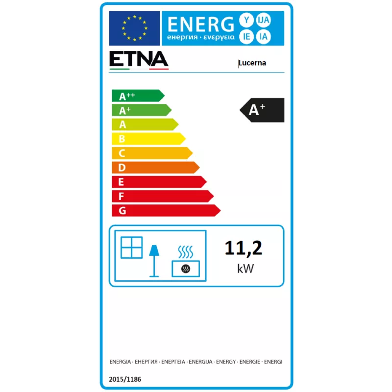 Dřevěná kamna Lucerna - 11 kW