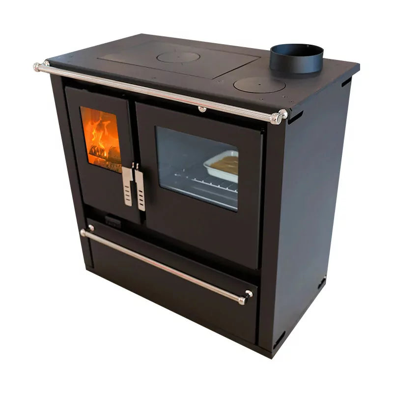 Nerezová kamna na dřevo Mervio XL - 7,7 kW