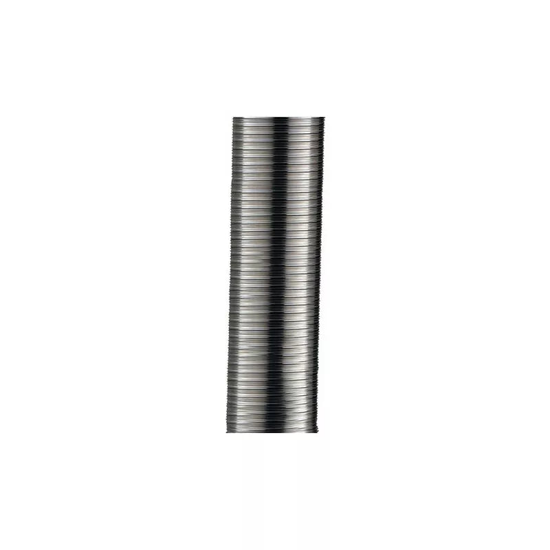 Flexibilní dvouplášťový plášť z polyhořlavé nerezové oceli ø 130