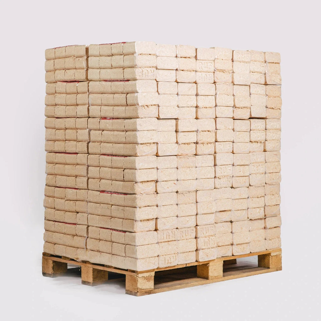 Brikety ze 100% měkkého dřeva – paleta 960 kg