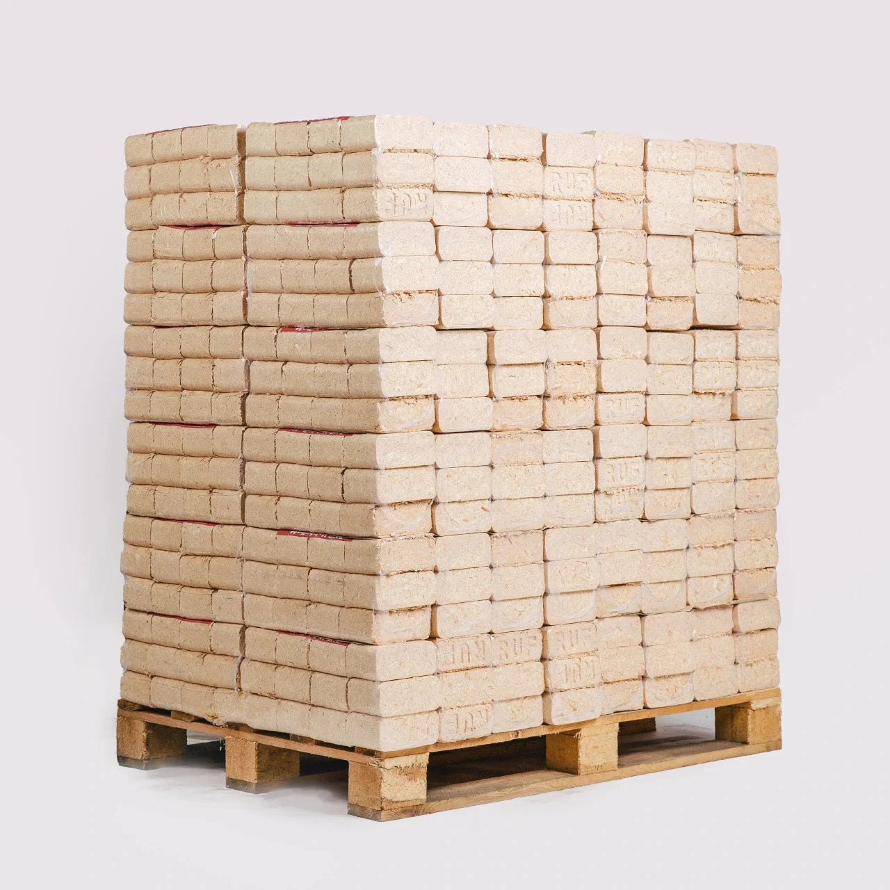 Brikety ze 100% měkkého dřeva – paleta 960 kg