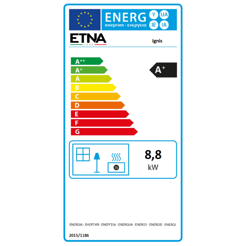Dřevěná kamna Ignis - 9 kW