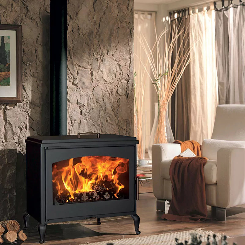 Provensálská kamna na dřevo s varnou deskou - 9,8 kW