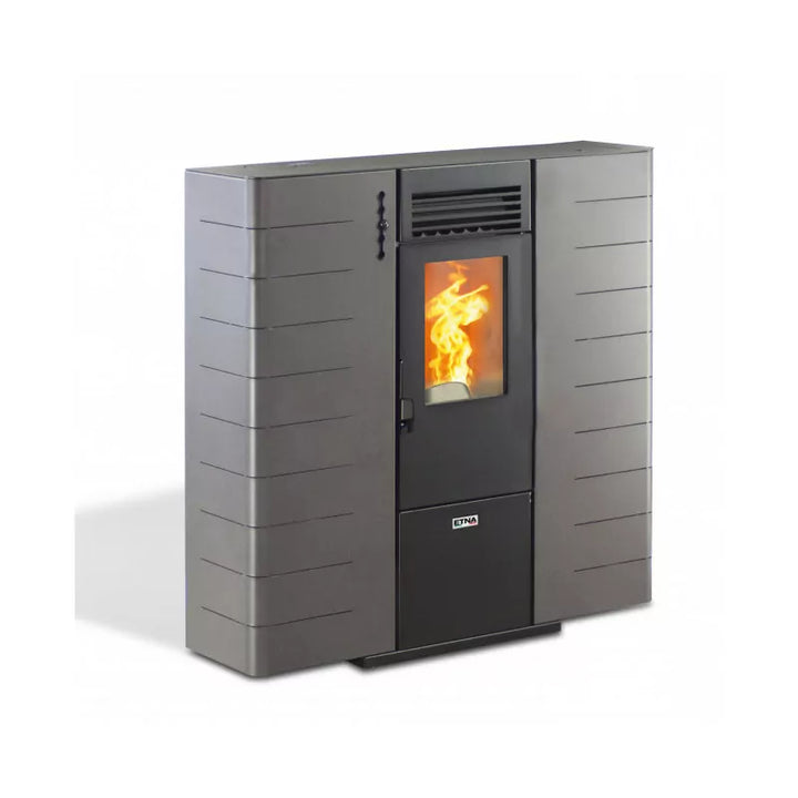 Peletová kamna Fango s extra plochým potrubím - 8 kW