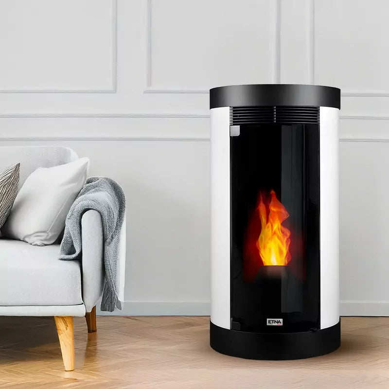 Peletová kamna Anna s uzavřeným potrubím - 12 kW