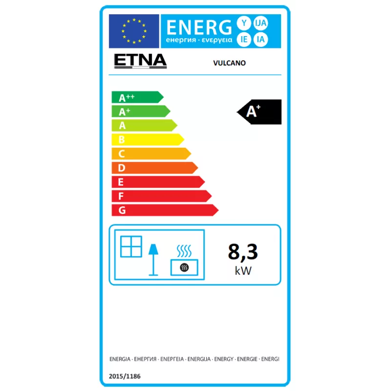 Mini extra plochá peletová kamna - 5 kW