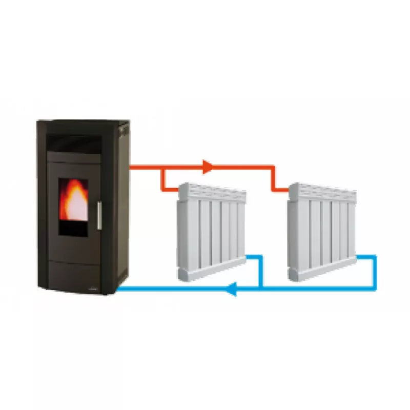 Peletová kamna Hydro Baracuda Commo - 15 Kw