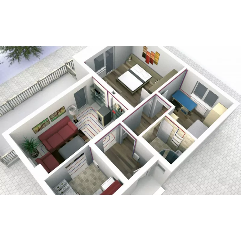 Peletová kamna Hydro Baracuda Commo - 15 Kw