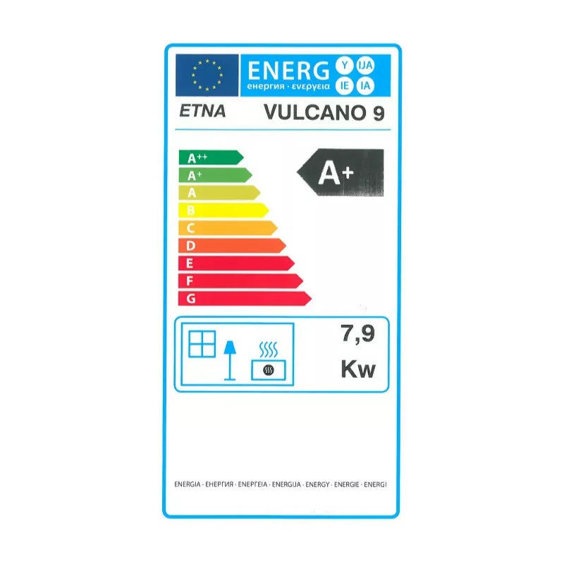 Kamna na pelety Vulcano SMS - 9 kW